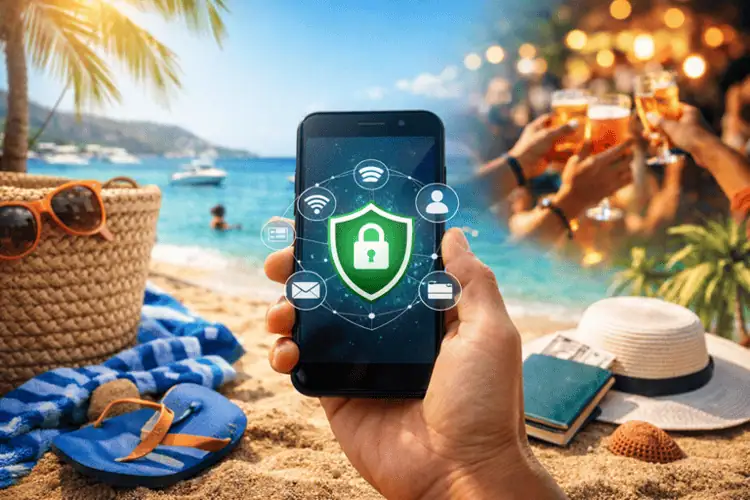 Verão digital: como proteger seu celular e seus dados durante férias