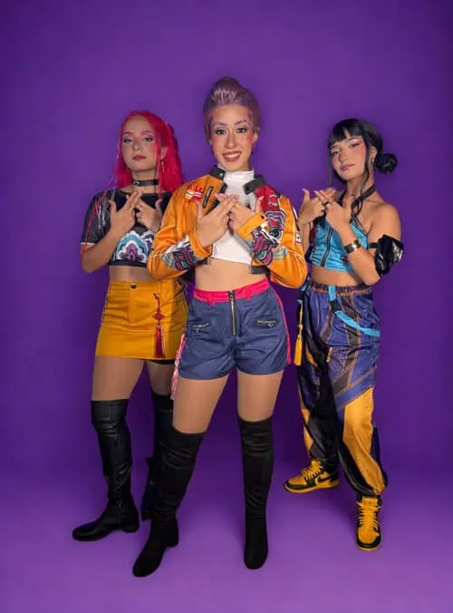 Espetáculo Guerreiras do K-Pop no Teatro da Escola Parque 308 sul