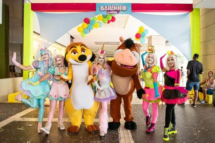 Bailinho de Carnaval do Pátio Brasil no dia 14 de fevereiro