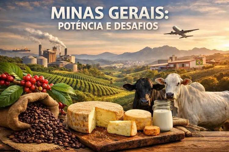 Minas Gerais tem potencial para liderar agroindústria premium, mas ainda enfrenta desafios estruturais