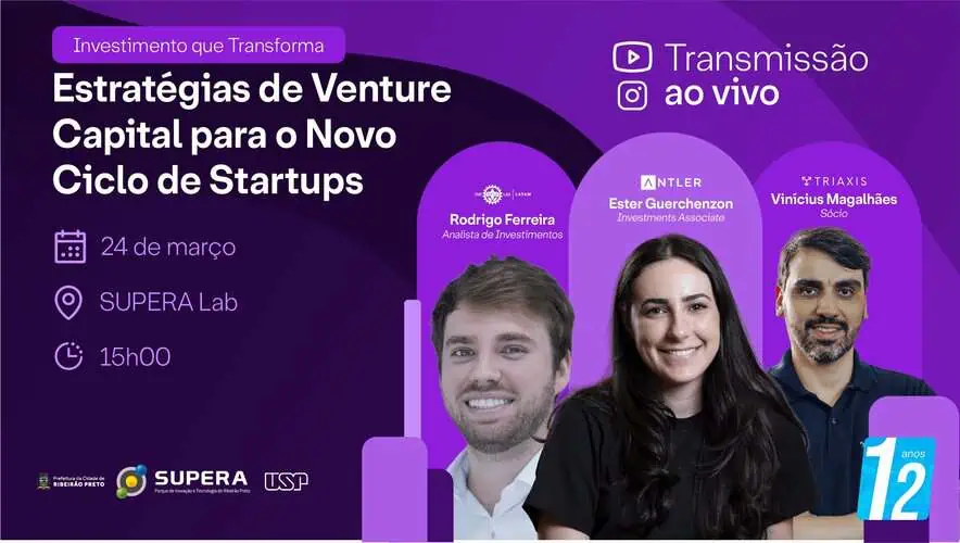 SUPERA Talks: primeira edição reúne gestores de venture capital