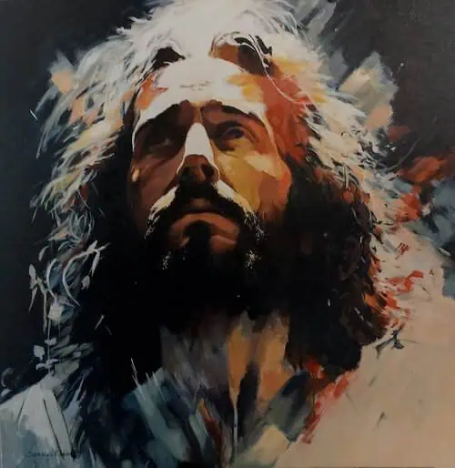 Exposição “Faces de Cristo” vira ateliê ao vivo no Venâncio Shopping