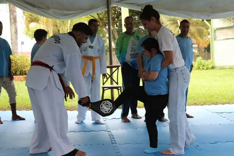 Instituto Olga Kos DF realiza festival de karatê e taekwondo com foco 