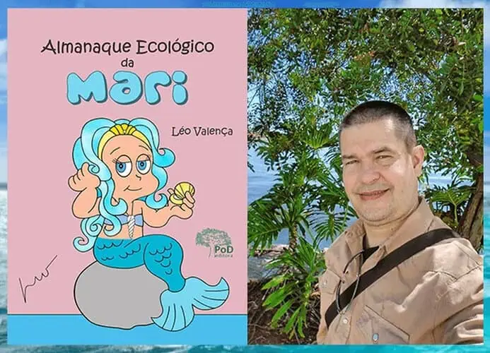 Cartunista carioca lança livro infantil que aborda a preservação dos oceanos com muita diversão