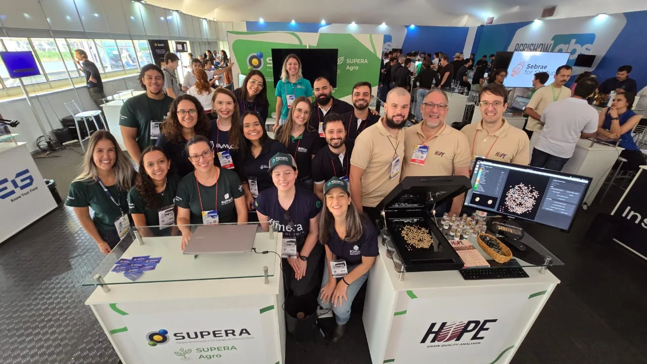 Startups do SUPERA Parque marcam presença na Agrishow 2026 
