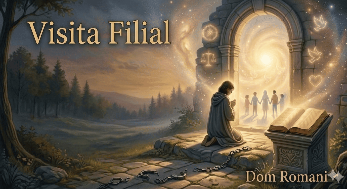 "Visita Filial", poema de autoria de Dom Romani