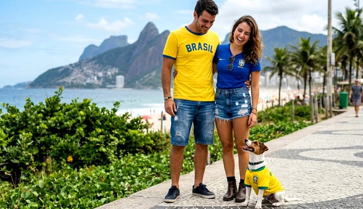 Febre Brazilcore: o verde, amarelo e azul dominam o outono da Copa com estilo arrasador