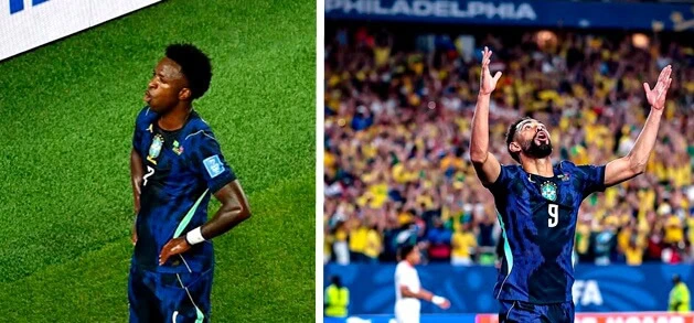 Seleção dá Show, atropela o Haiti por 3 a 0 e assume liderança na Copa do Mundo