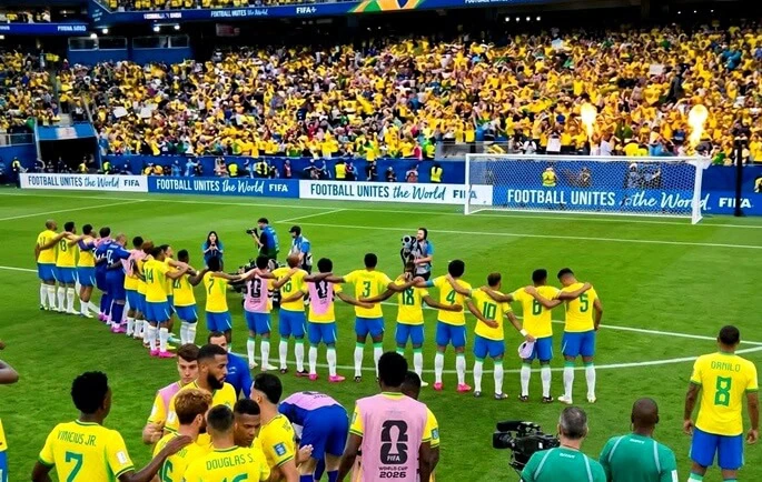 Virada heroica no último suspiro: Brasil pisa no freio dos críticos e avança às oitavas com garra e coração