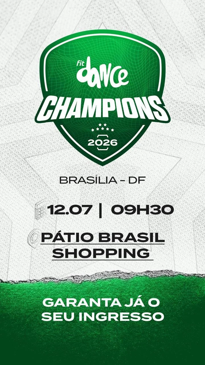 FitDance Champions chega ao shopping Pátio Brasil com aulão