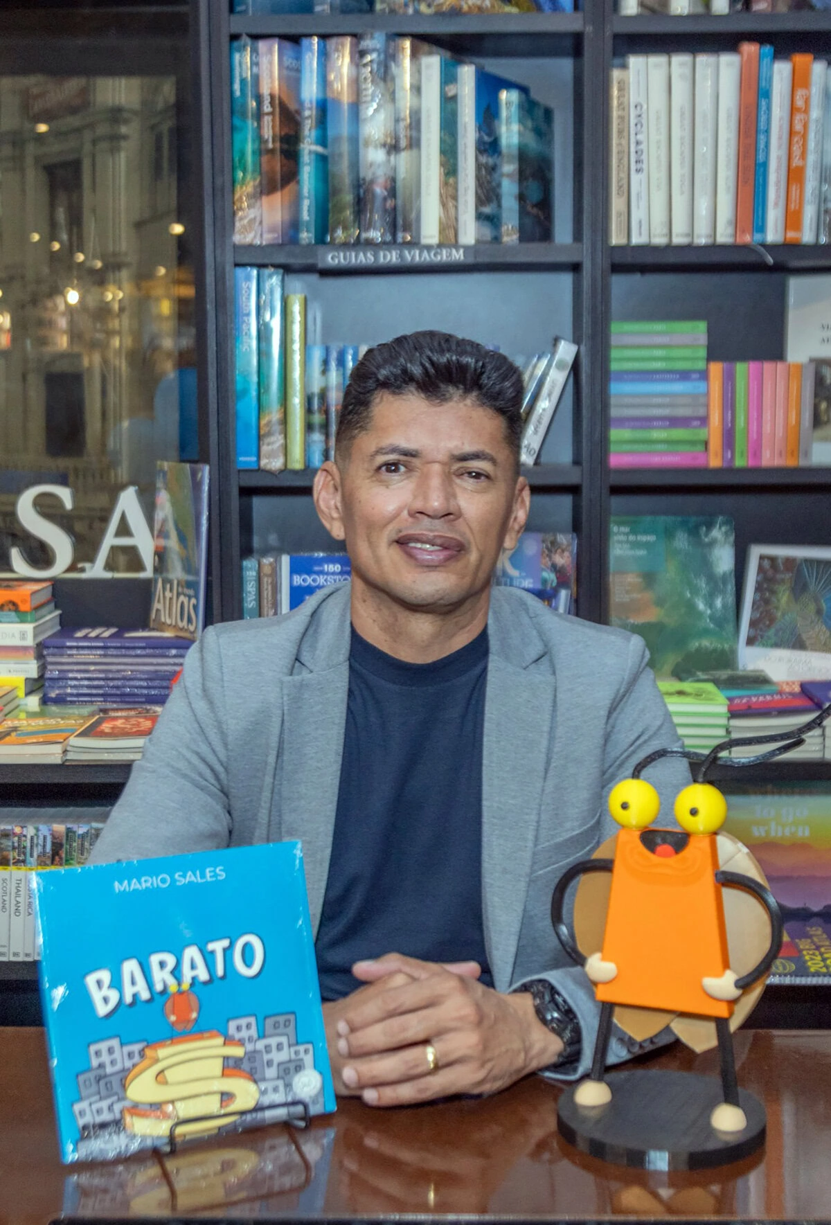 Clube dos Pequenos Leitores recebe Mario Sales com histórias e educação financeira para crianças