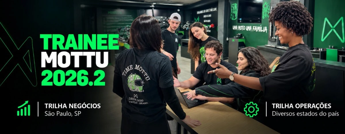 Mottu abre vagas para novo Programa de Trainee!