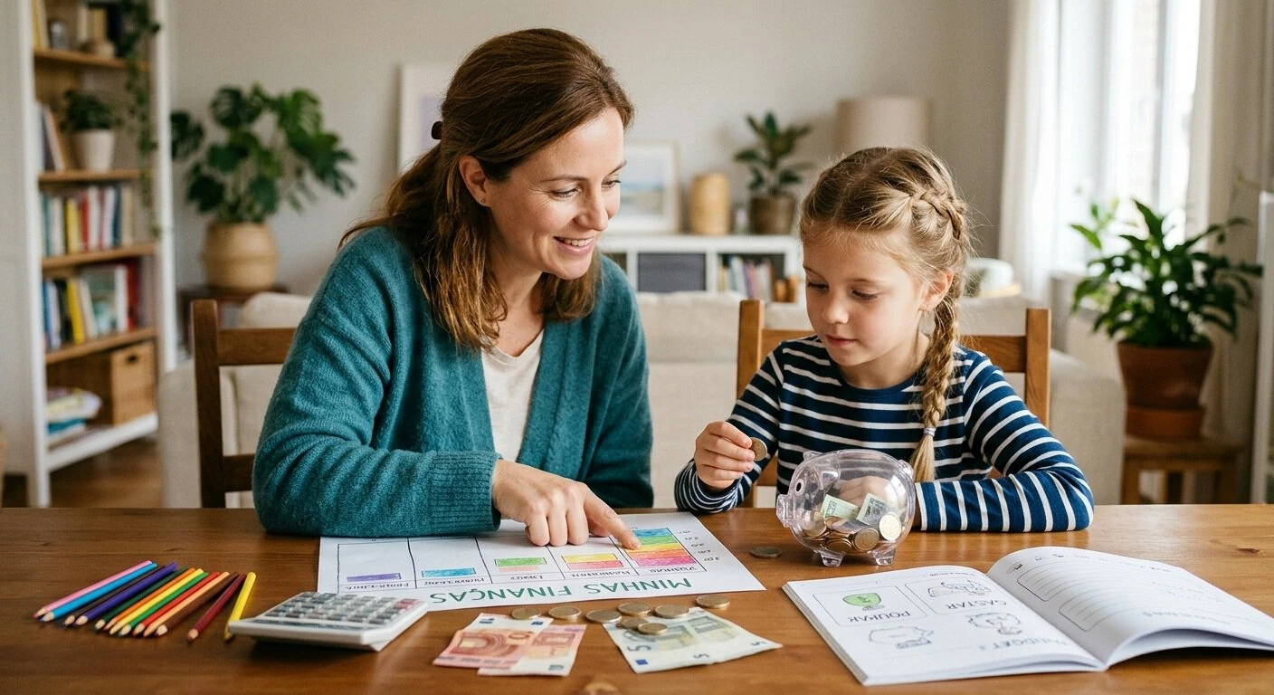 Finanças para crianças: como criar o hábito de guardar dinheiro desde cedo